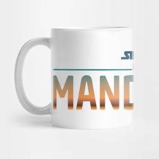 Sirkuit Mandalika Typographic Design T-Shirt 01 Mug